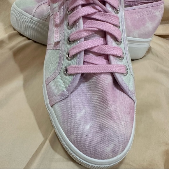 Pink Tie-dye platform sneakers - Picture 4 of 4